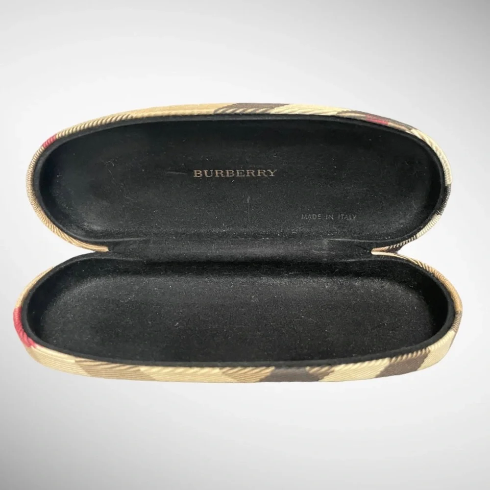 BURBERRY NOVA CHECK FABRIC EYEGLASS CASE
